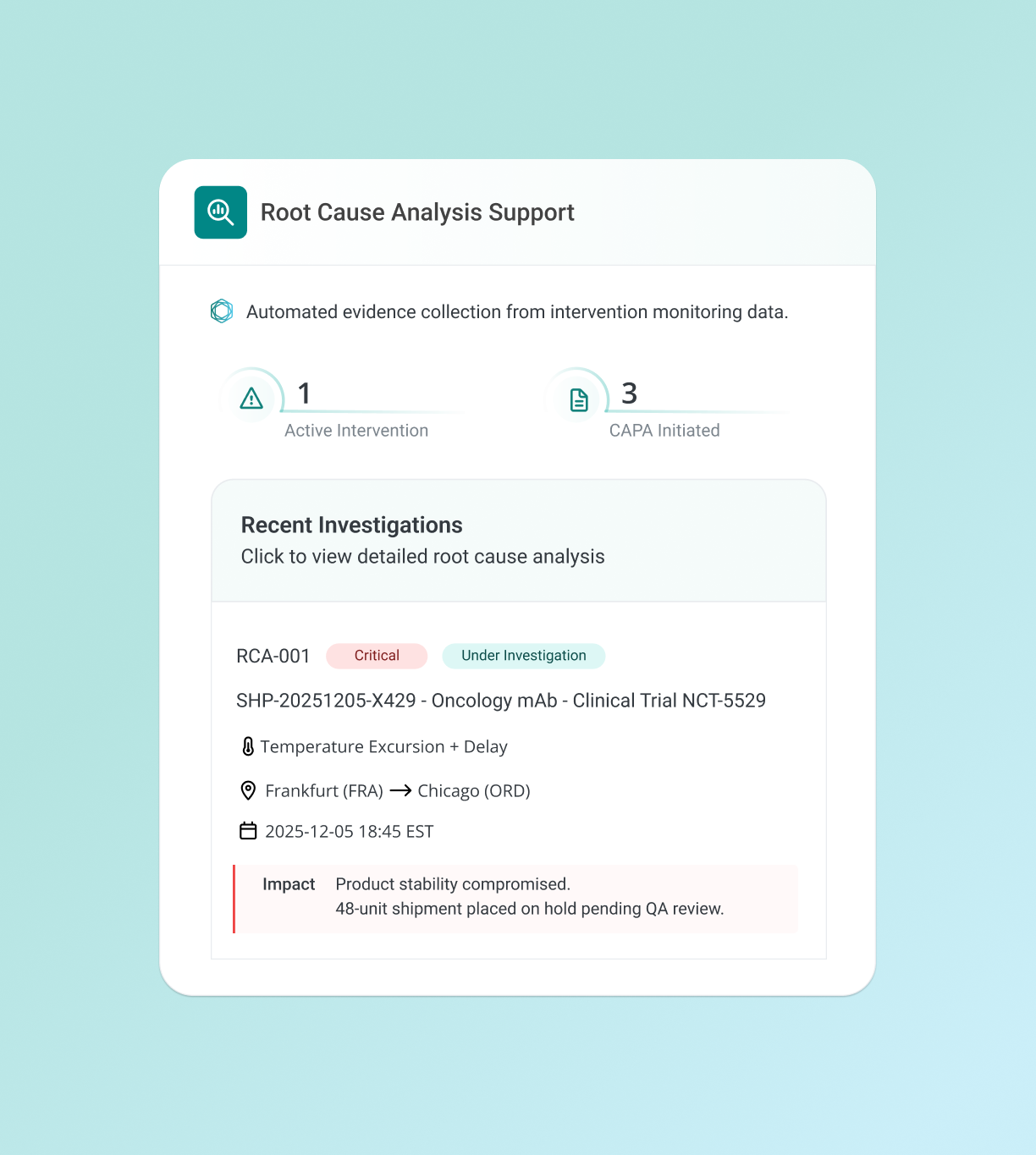 Validaide_CI_RCA & CAPA reports