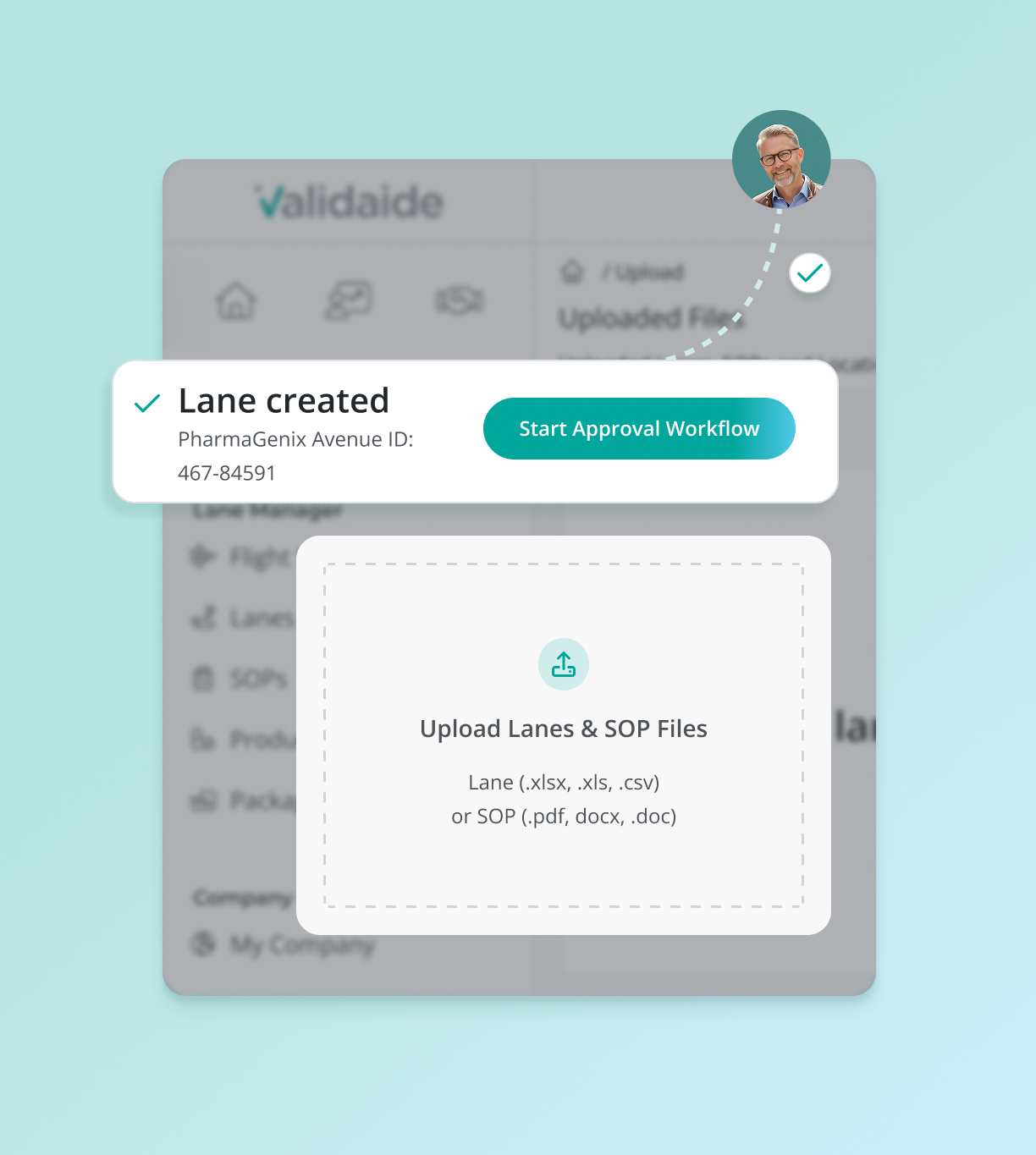 Validaide_LRP_Automatic lane & SOP ingestion